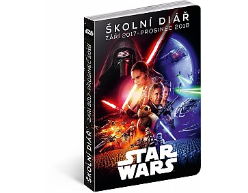 Školní diář Star Wars Classic (září 2017 – prosinec 2018), 9,8 × 14,5 cm