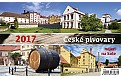 České pivovary nejen na kole stolní kalendář 2017