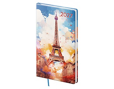 Kapesní diář A6 Vario Lyra Paris
