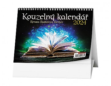 Stolní kalendář 2024 - Kouzelný kalendář Renaty Raduševy Herber 