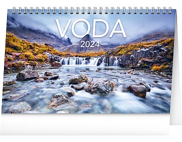 Stolní kalendář Voda, 23,1 x 14,5 cm