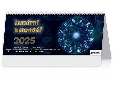 Stolní kalendář 2025 Lunární kalendář