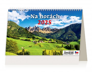Stolní kalendář 2025 Na horách