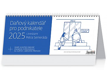 Stolní kalendář 2025 Daňový kalendář pro podnikatele