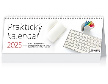 Stolní kalendář 2025 Praktický kalendář