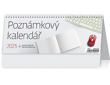 Stolní kalendář 2025 Poznámkový kalendář
