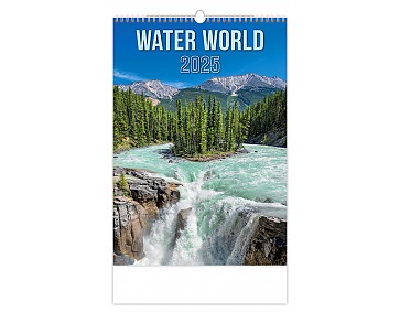 Nástěnný kalendář 2025 Kalendář Water World