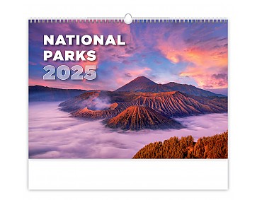 Nástěnný kalendář 2025 Kalendář National Parks