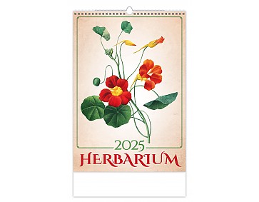 Nástěnný kalendář 2025 Kalendář Herbarium