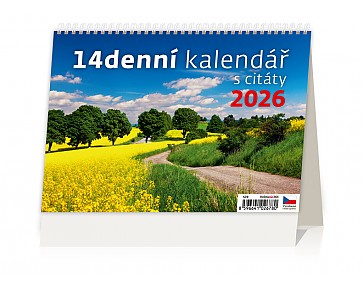14denní kalendář s citáty