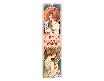 Kalendář Alfons Mucha - vázanka