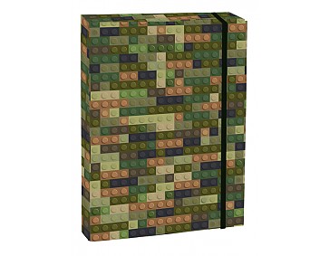 Box na sešity s klopou A5 Cubes