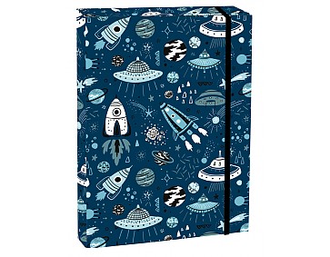 Box na sešity s klopou A5 Rocket