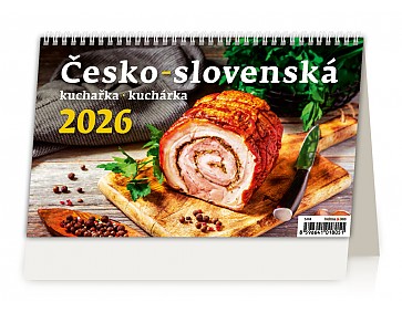 Kalendář Česko-slovenská kuchařka