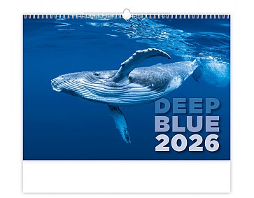 Kalendář Deep Blue