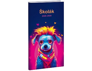 Diář školák Cooldog 2025/26 - české kalendárium