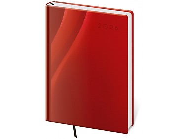 Týdenní diář A5 Vario Red design