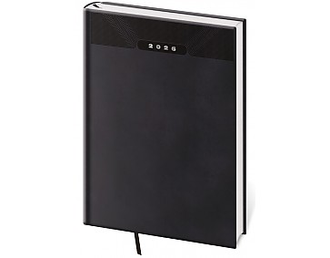Týdenní diář B5 Print Classic černý
