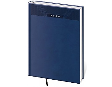 Týdenní diář B5 Print Classic modrý