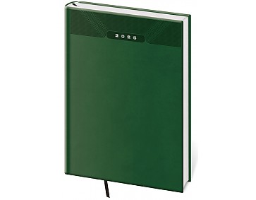 Týdenní diář B5 Print Classic zelený