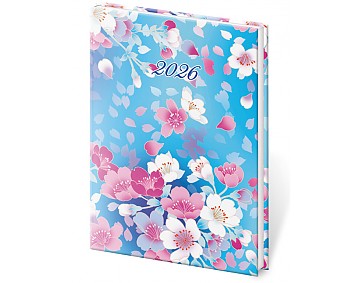 Kapesní diář A7 Vario Lyra Blossom