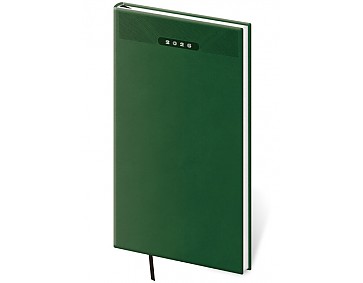 Kapesní diář Print Classic zelený