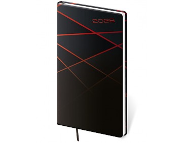 Kapesní diář Vario Black design