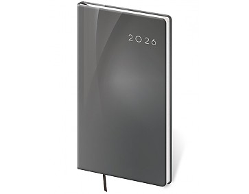 Kapesní diář Vario Grey design