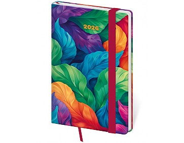 Kapesní diář Vario Tropical s gumičkou
