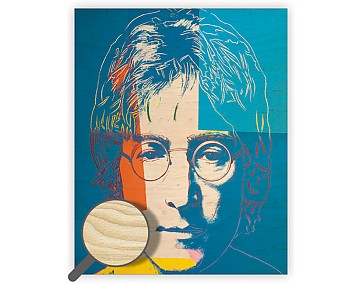 Dřevěný obraz John Lennon