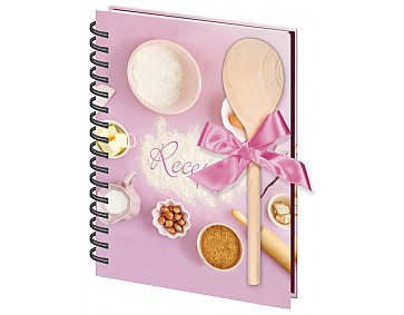 Kniha na recepty s vařečkou A5 spirála Baking