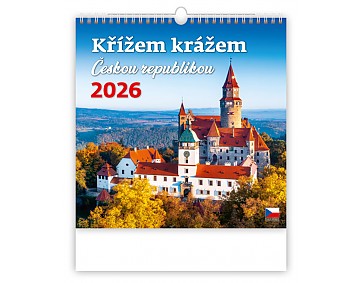 Kalendář Křížem krážem Českou republikou