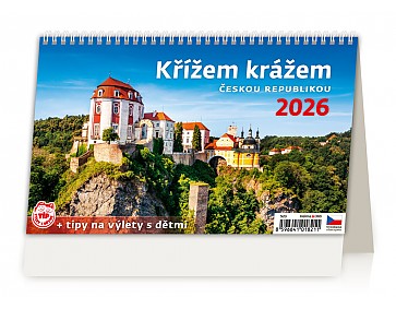 Kalendář Křížem krážem Českou republikou