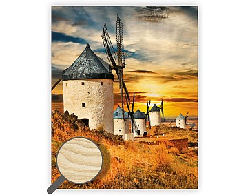 Dřevěný obraz Mills