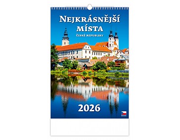 Kalendář Nejkrásnější místa České republiky