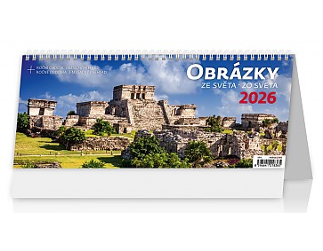 Plánovací kalendář Obrázky ze světa