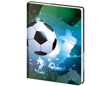 Památník A5 13x18cm čistý Football