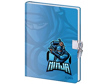 Památník 13x18 cm se zámkem - Ninja