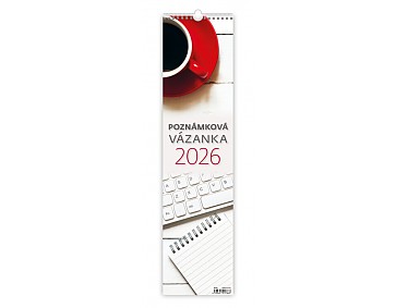 Kalendář Poznámková vázanka