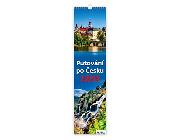 Kalendář Putování po Česku - vázanka