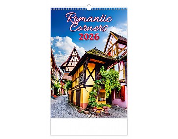 Kalendář Romantic Corners