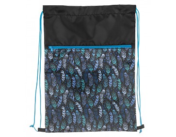 Sáček na cvičky Indian blue