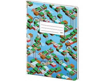 Sešit 544 papírové desky – Games