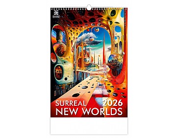 Kalendář Surreal New Worlds