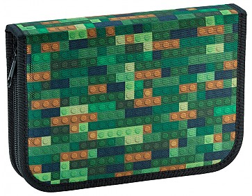 Školní penál jednopatrový Cubes