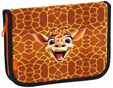 Školní penál jednopatrový Giraffe