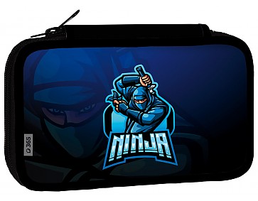 Školní penál třípatrový Ninja
