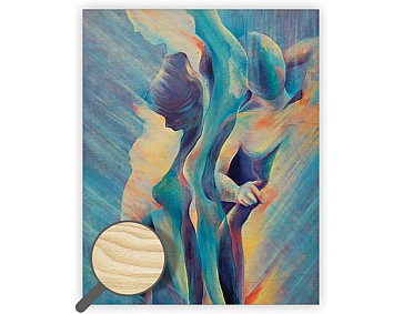 Dřevěný obraz Women II.