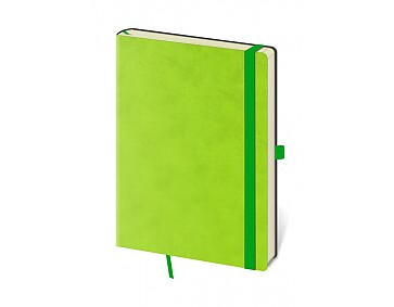 Tečkovaný zápisník Flexies L Light Green (čtverečkovaný)