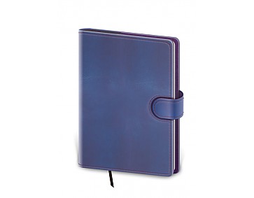 Tečkovaný zápisník Flip L Double Violet (čtverečkovaný)